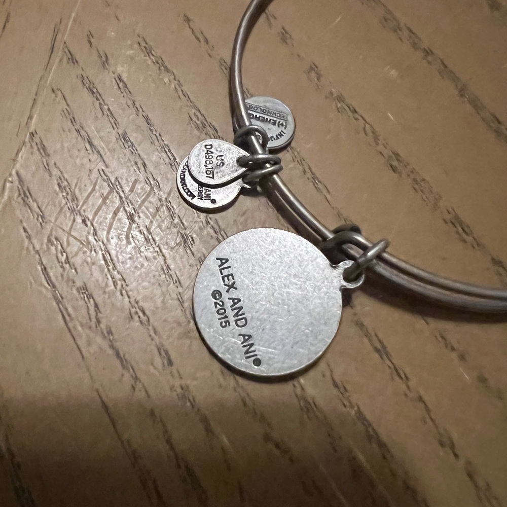 ***Donated***Alex & Ani Aunt charm adjustable bracelet - Picture 3 of 3